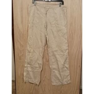 London Jean womens 6 pants linen flowy beach boho cottage romantic‎ light weight